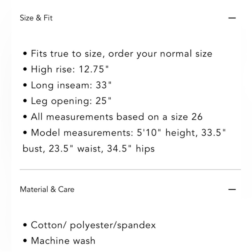 rag & bone Willow Flexi Sofie High-Rise Wide leg - Picture 7 of 8